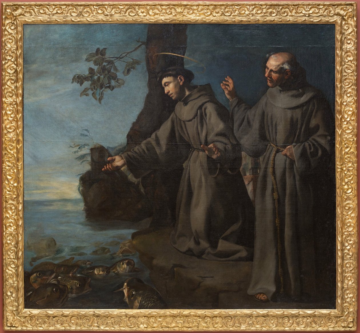 Kázání svatého Antonína rybám od Francisco Herrera the Elder