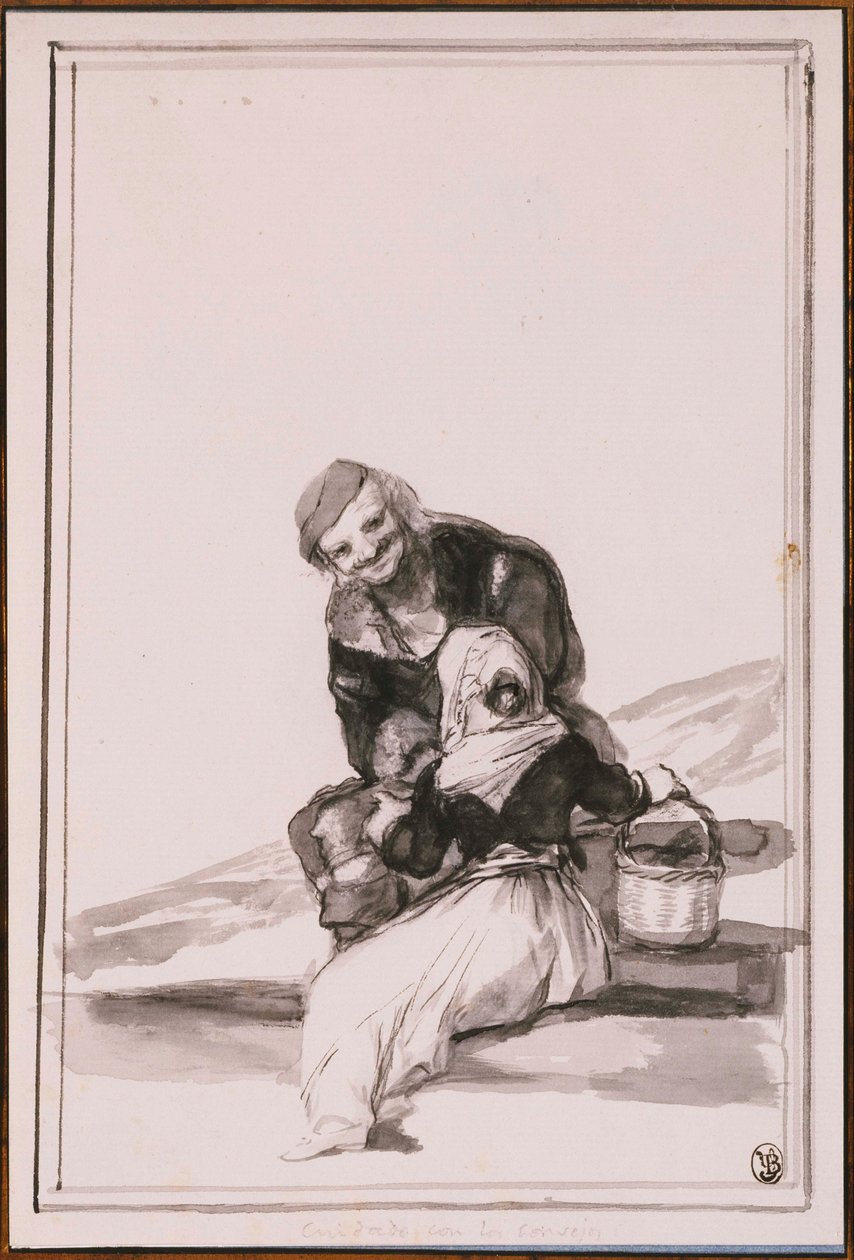 Dejte si pozor na radu od Francisco de Goya