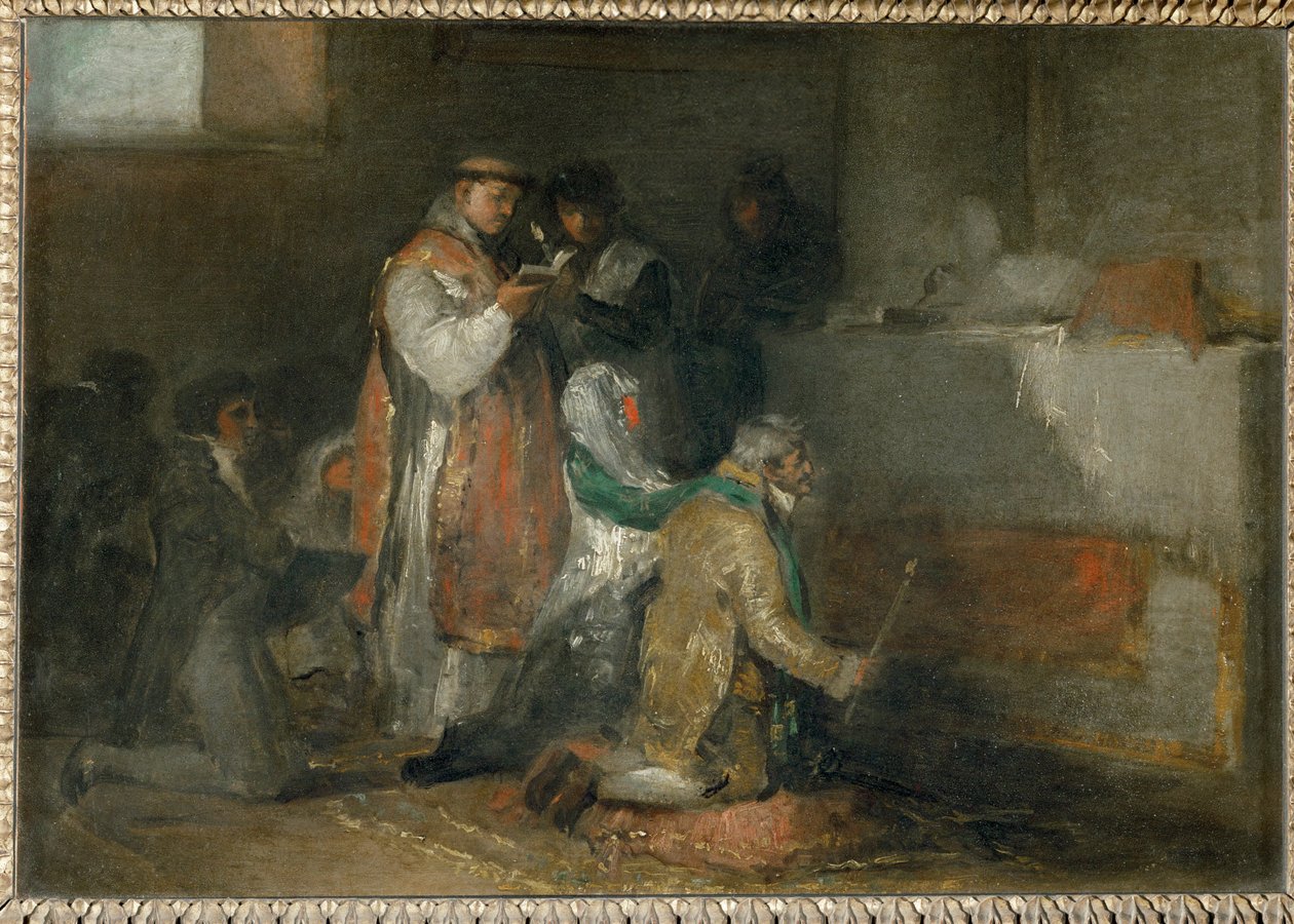 Le mariage inegal - nesourodý pár ... od Francisco Jose de (circle of) Goya y Lucientes