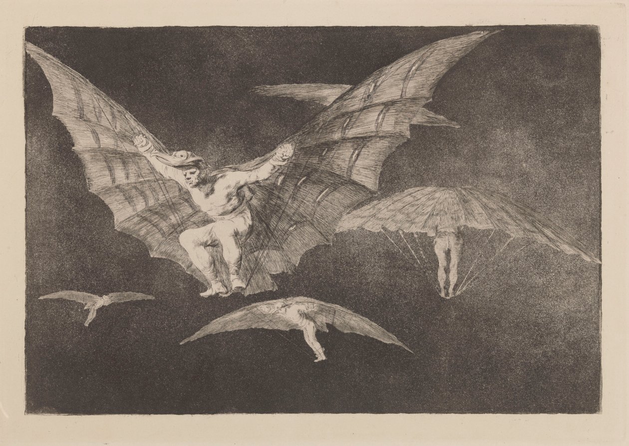 Způsob létání od Francisco Jose de Goya y Lucientes