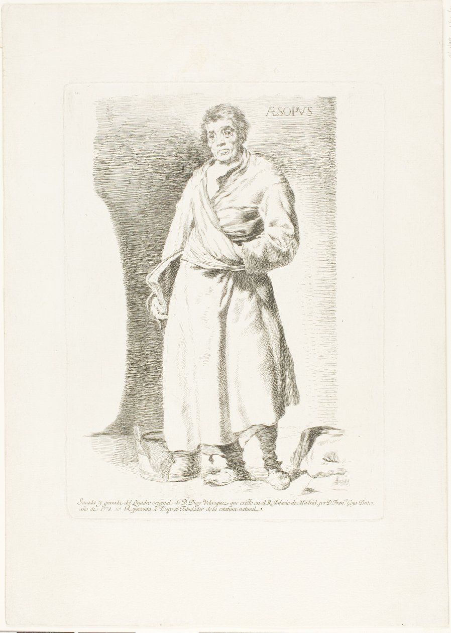 Ezop od Francisco Jose de Goya y Lucientes