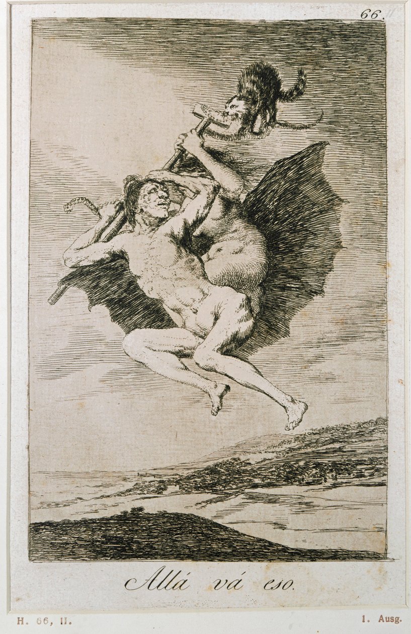 Alla va eso (lept) od Francisco Jose de Goya y Lucientes