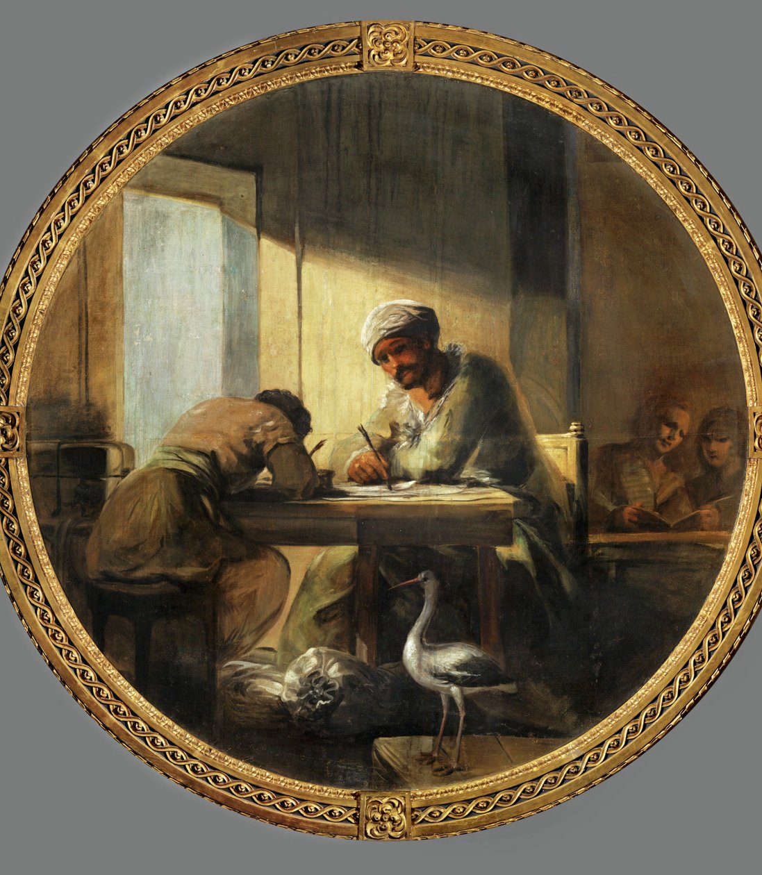 Alegorie obchodu, obraz namalovaný pro palác královnina oblíbence Manuela de Godoy... (malba na plátně) od Francisco Jose de Goya y Lucientes