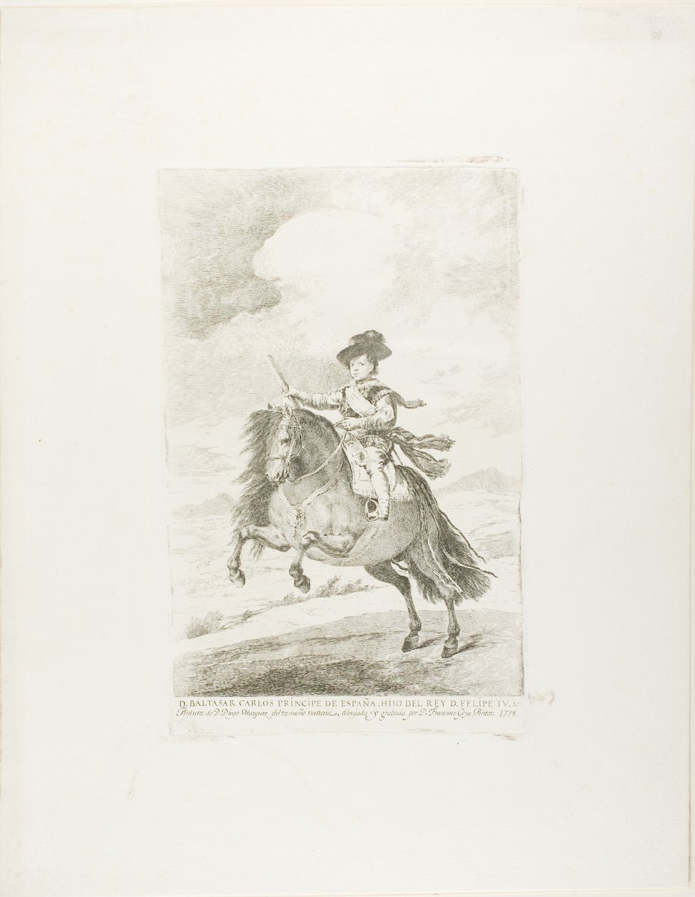 Baltasar Carlos od Francisco Jose de Goya y Lucientes