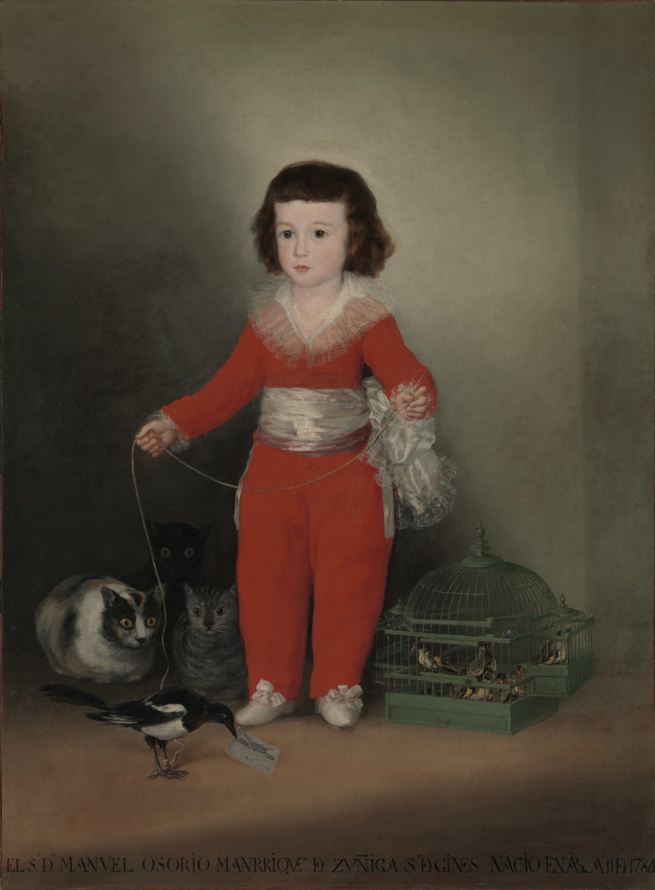 Don Manuel Osorio Manrique de Zuniga (1784-92) od Francisco de Goya