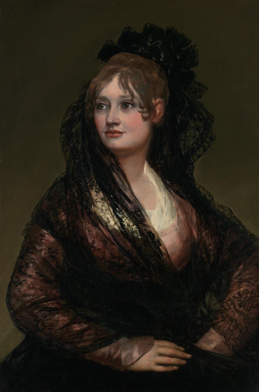 Dona Isabel de Porcel, exh. 1805 od Francisco de Goya