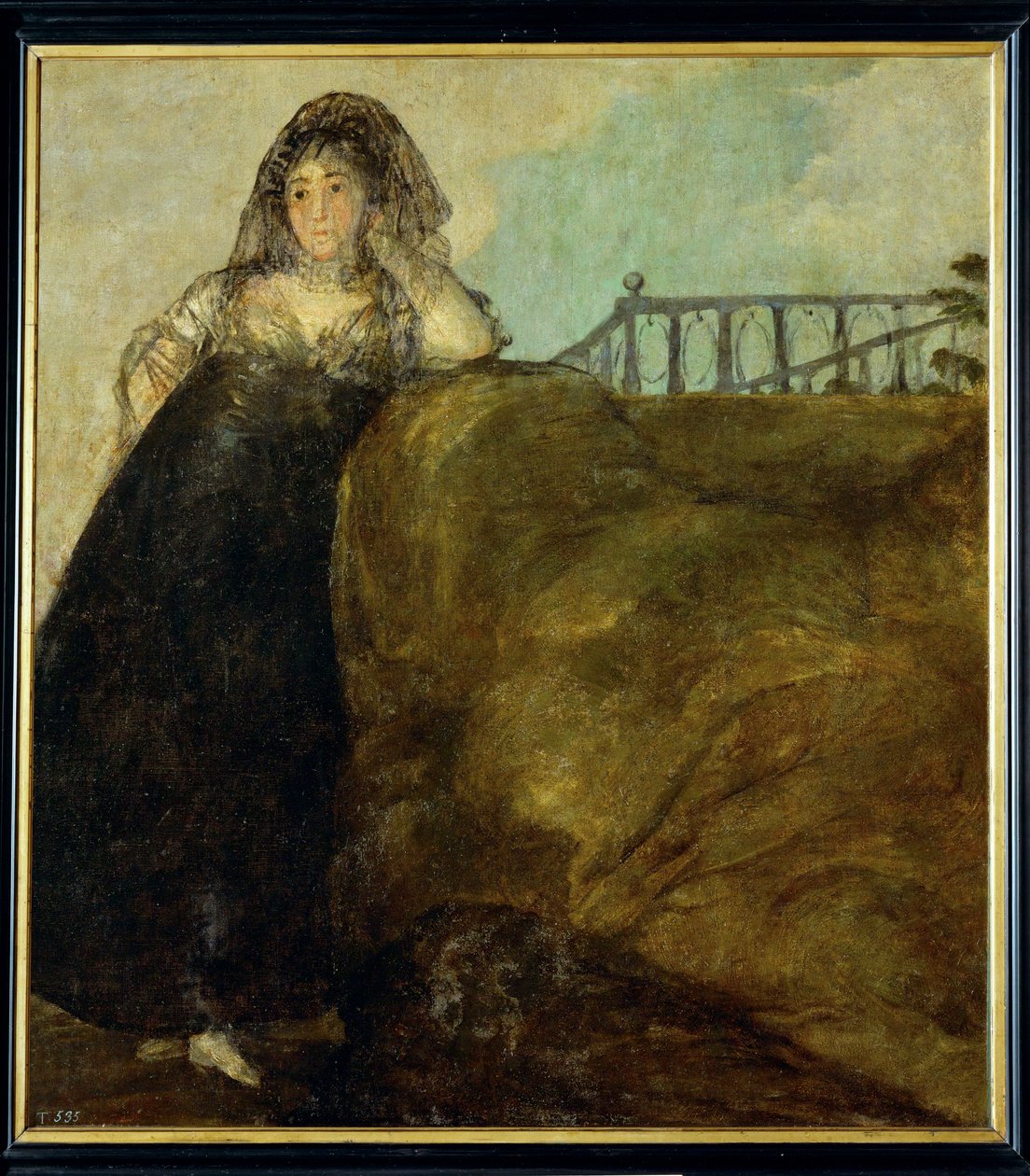 Dona Leocadia Zorrilla (malba na plátně) od Francisco Jose de Goya y Lucientes