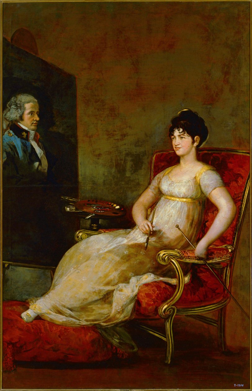 Dona Maria Tomasa Palafox, markýza de Villafranca ... (malba na plátně) od Francisco Jose de Goya y Lucientes