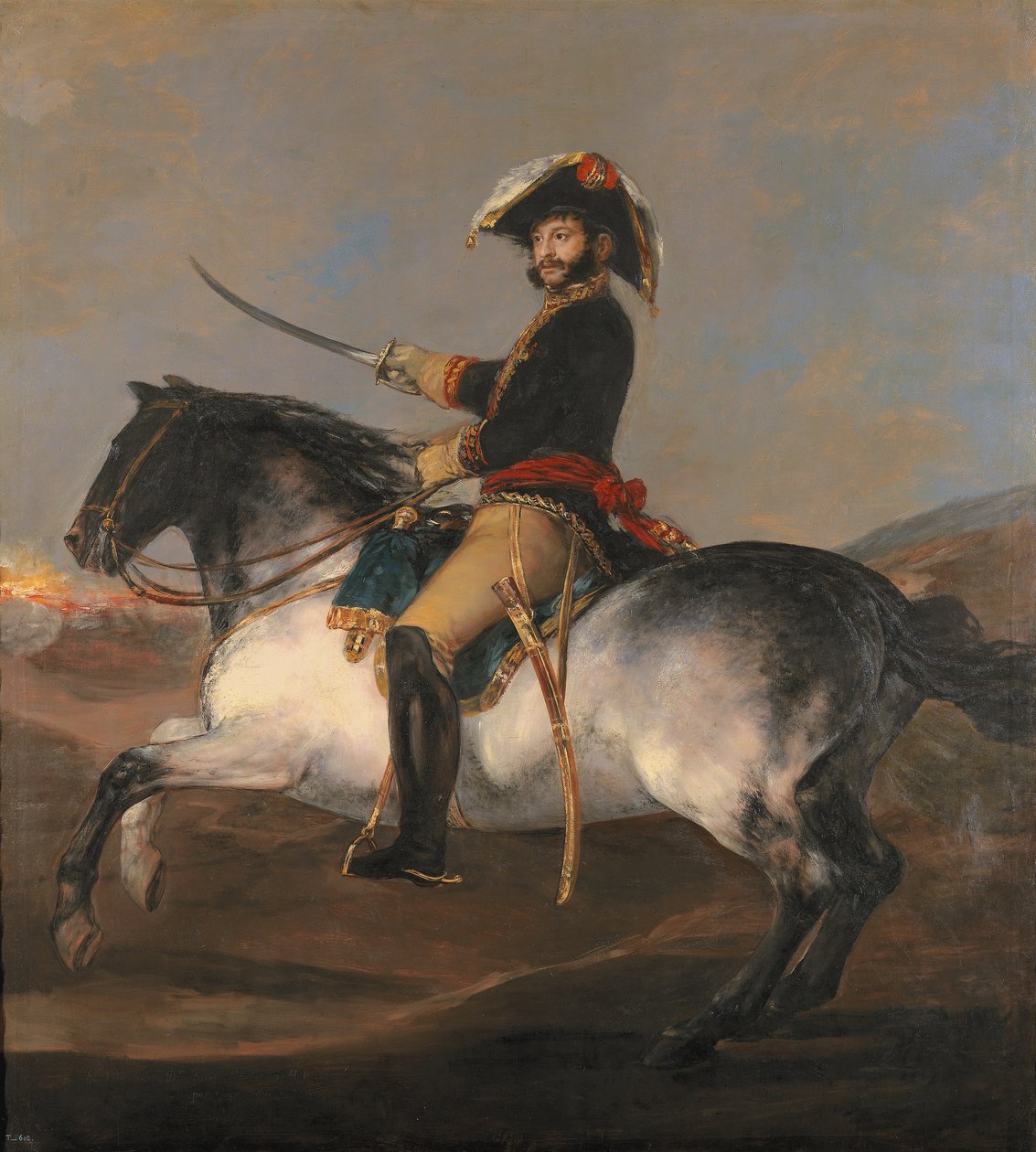 Jezdecký portrét generála Palafoxe od Francisco de Goya