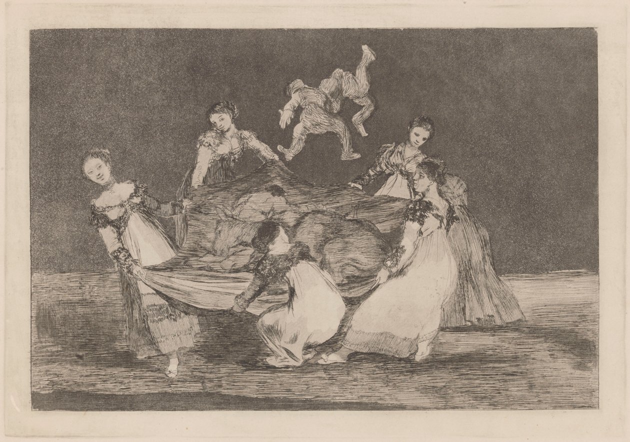 Ženské bláznovství od Francisco Jose de Goya y Lucientes