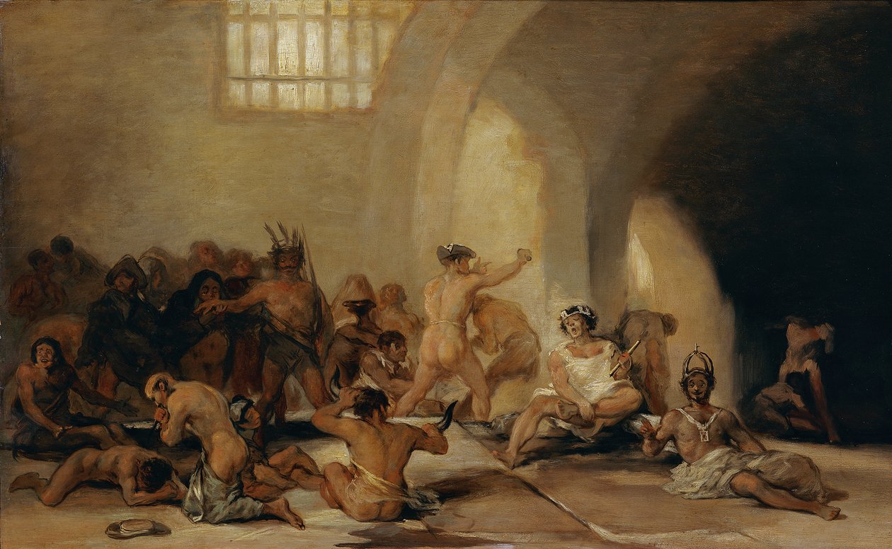 blázinec od Francisco Jose de Goya y Lucientes