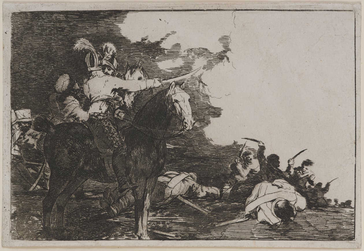 Nesouhlasí s "Disasters of War" od Francisco de Goya