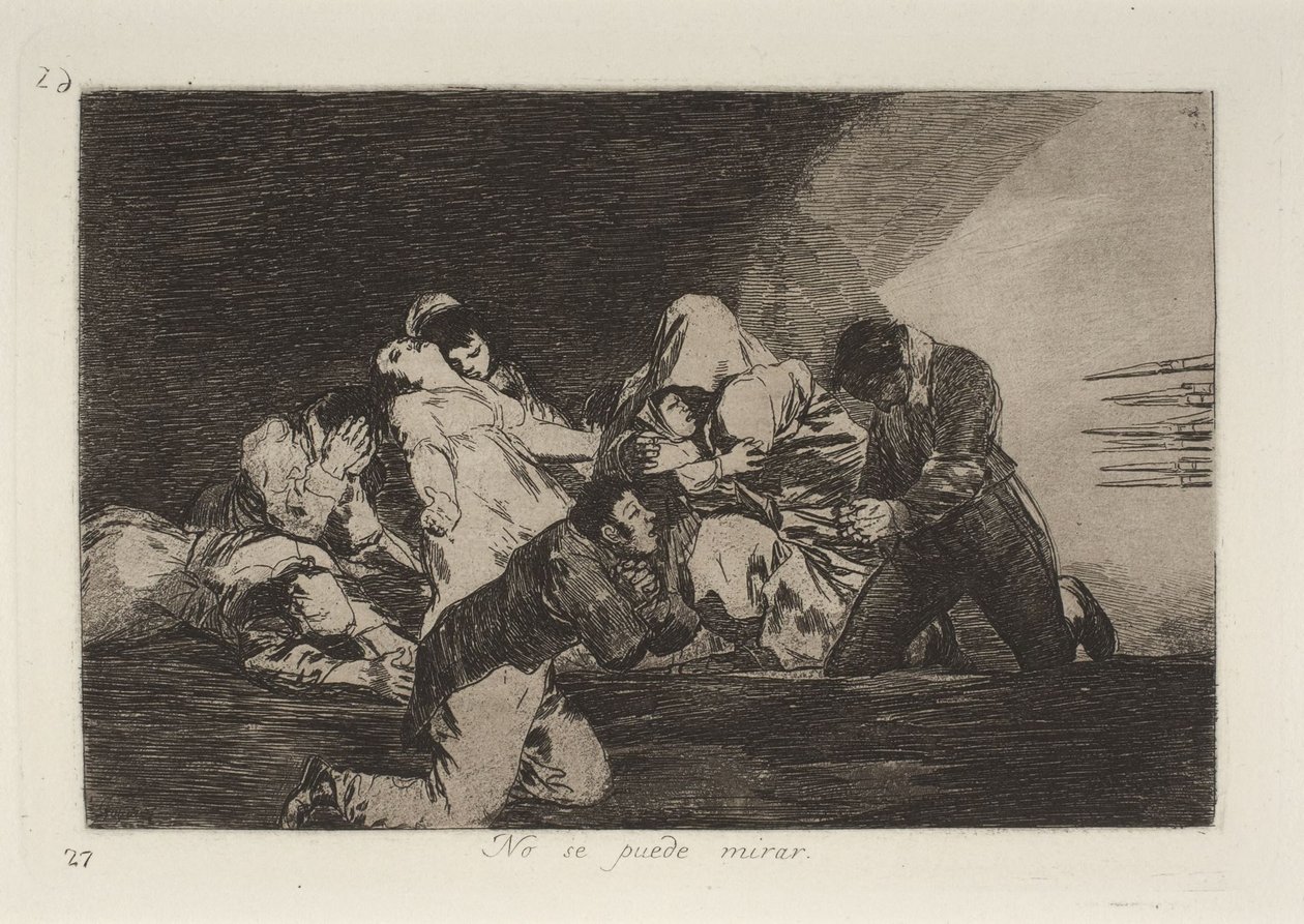 Nelze se dívat od Francisco Jose de Goya y Lucientes