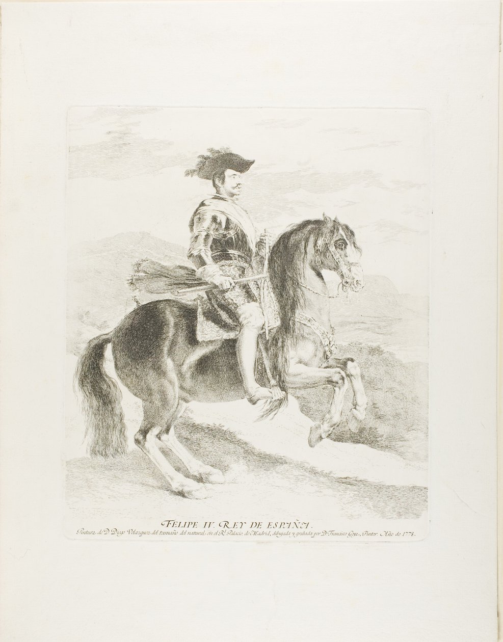 Filip V od Francisco Jose de Goya y Lucientes
