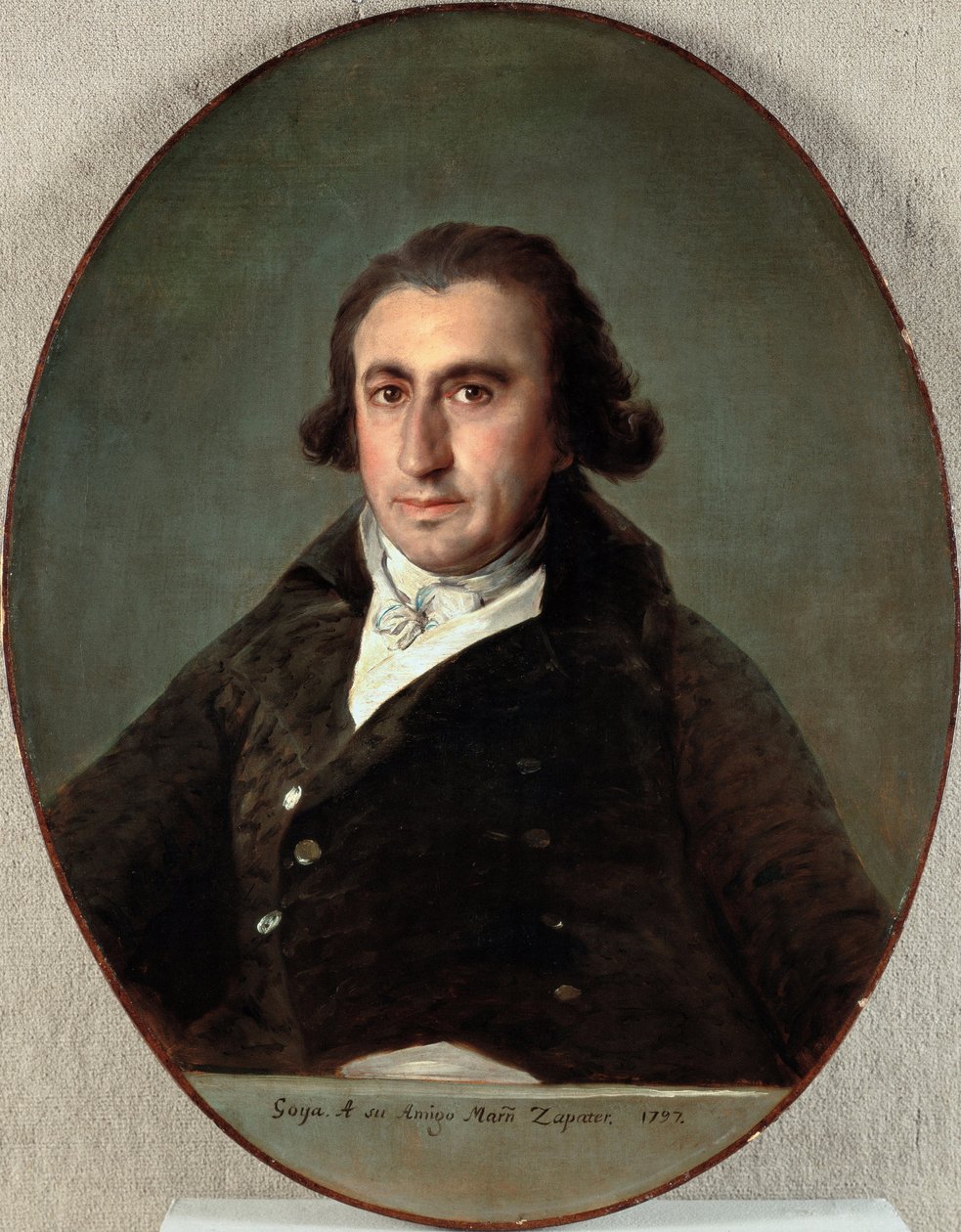Portrét Martina Zapatera y Claveria (1747-1803) - obraz Francisco de Goya (1746-1828), olej na plátně od Francisco Jose de Goya y Lucientes