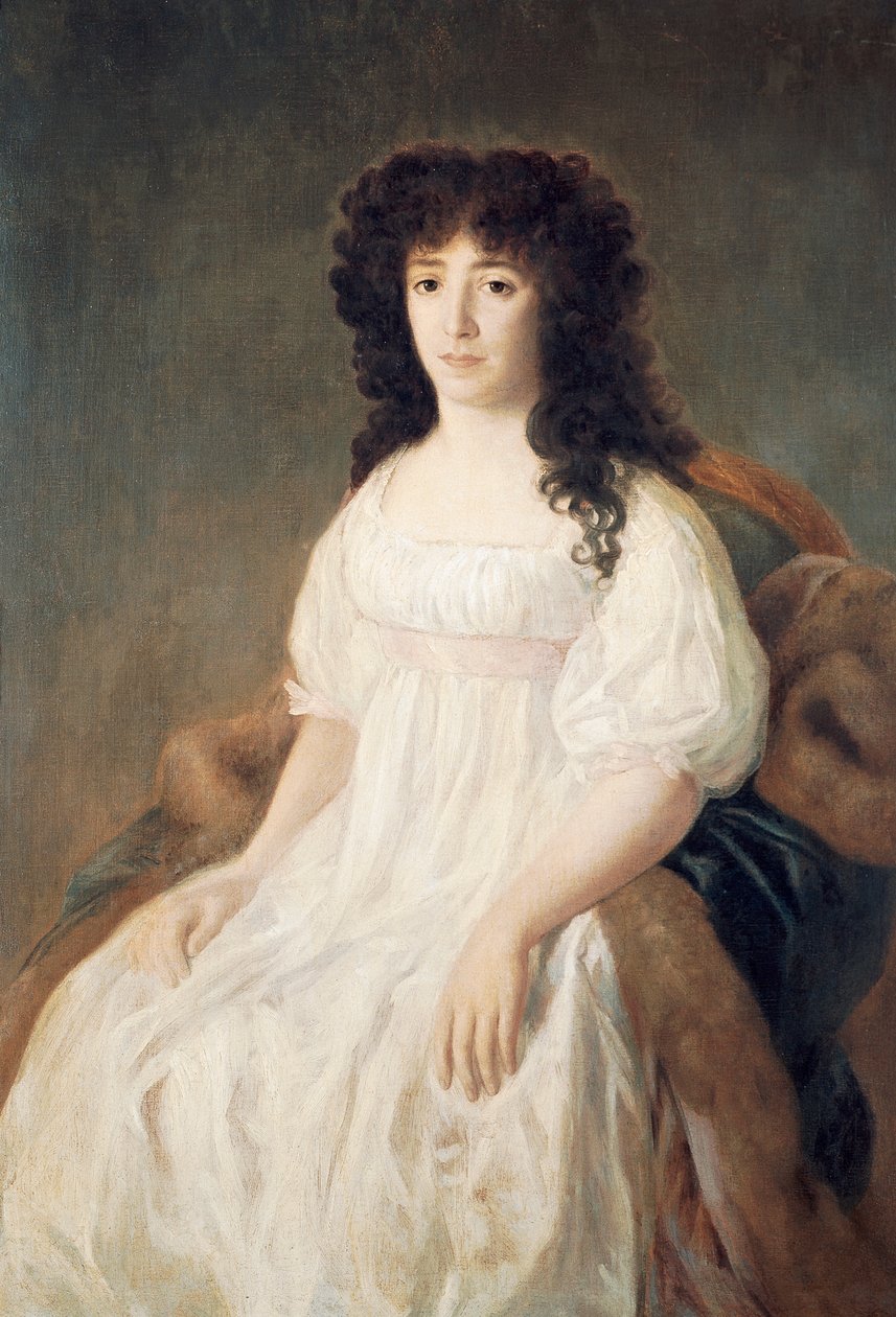 Portrét hraběnky z Casa Flores od Francisca de Goya (1746-1828) od Francisco Jose de Goya y Lucientes