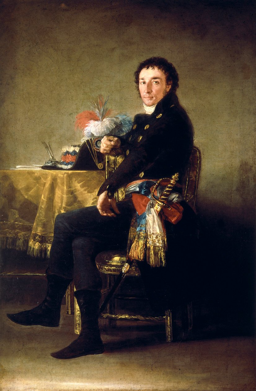 Portrét Ferdinanda Guillemardeta od Francisco de Goya