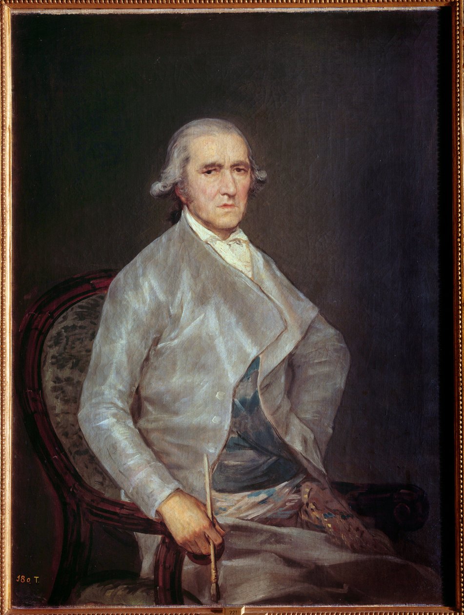 Portrét Francisca Bayeua. Francisco Bayeu (1734-1795), malíř a bratr v domě umělce. Obraz Francisco de Goya (1746-1795) 1795 Madrid, Prado Museum od Francisco de Goya