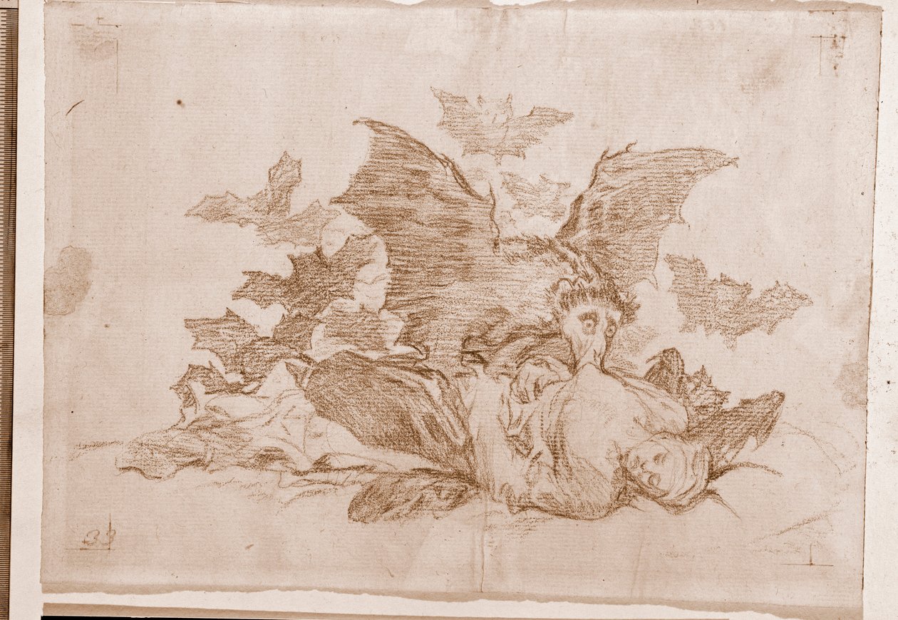 The Disasters of War: Výsledky (přípravná kresba od Francisco de Goya