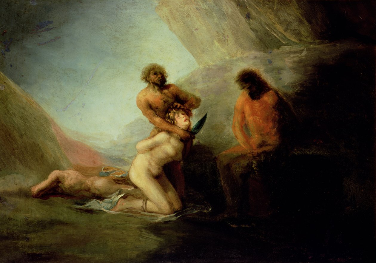 The Execution, cca 1808-12 (olej na plátně) od Francisco Jose de Goya y Lucientes