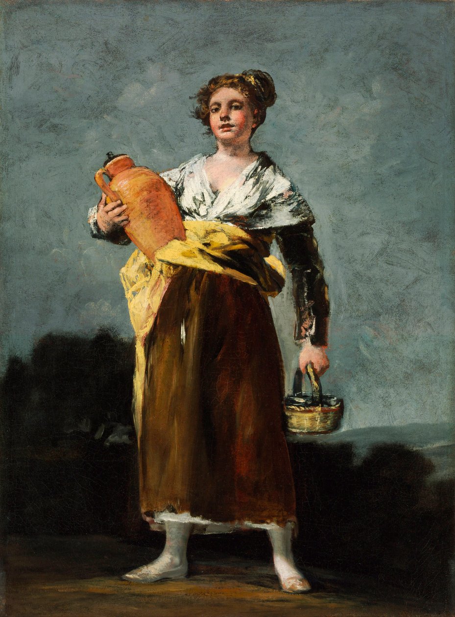 The Water Carrier, cca 1808-12 (olej na plátně) od Francisco de Goya