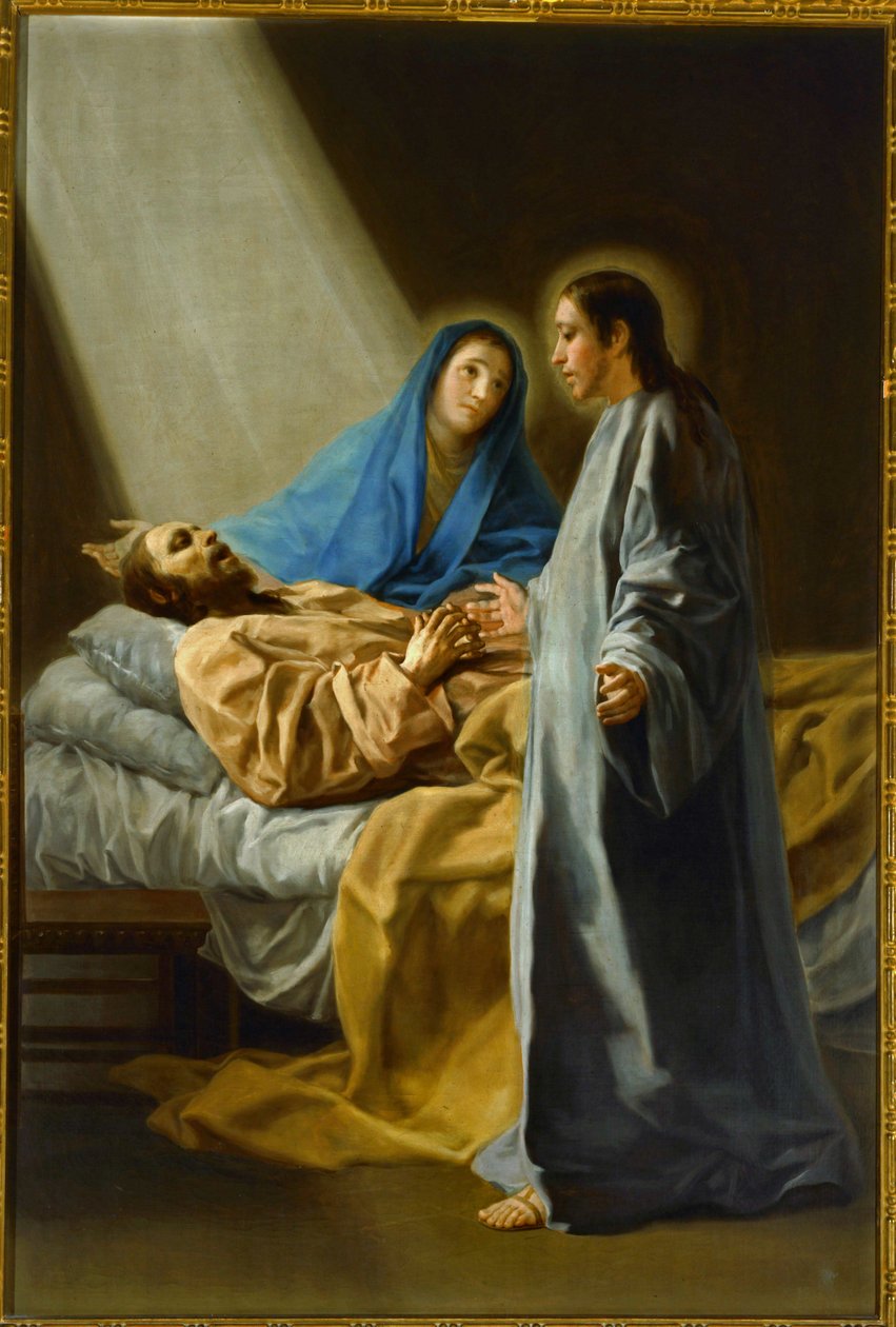 Přechod svatého Josefa ... (malba na plátně) od Francisco Jose de Goya y Lucientes