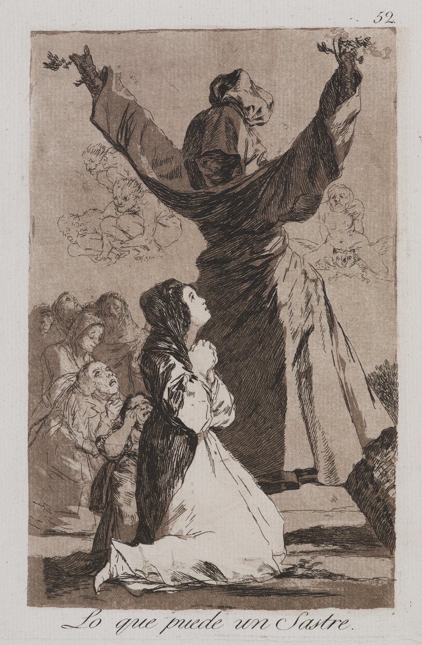 Co dokáže krejčí! (Co umí krejčí!) od Francisco de Goya