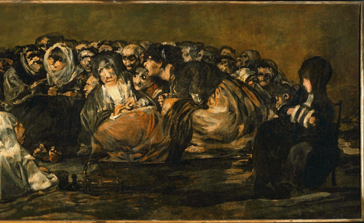 Čarodějnický sabat ... (malba na plátně) od Francisco Jose de Goya y Lucientes