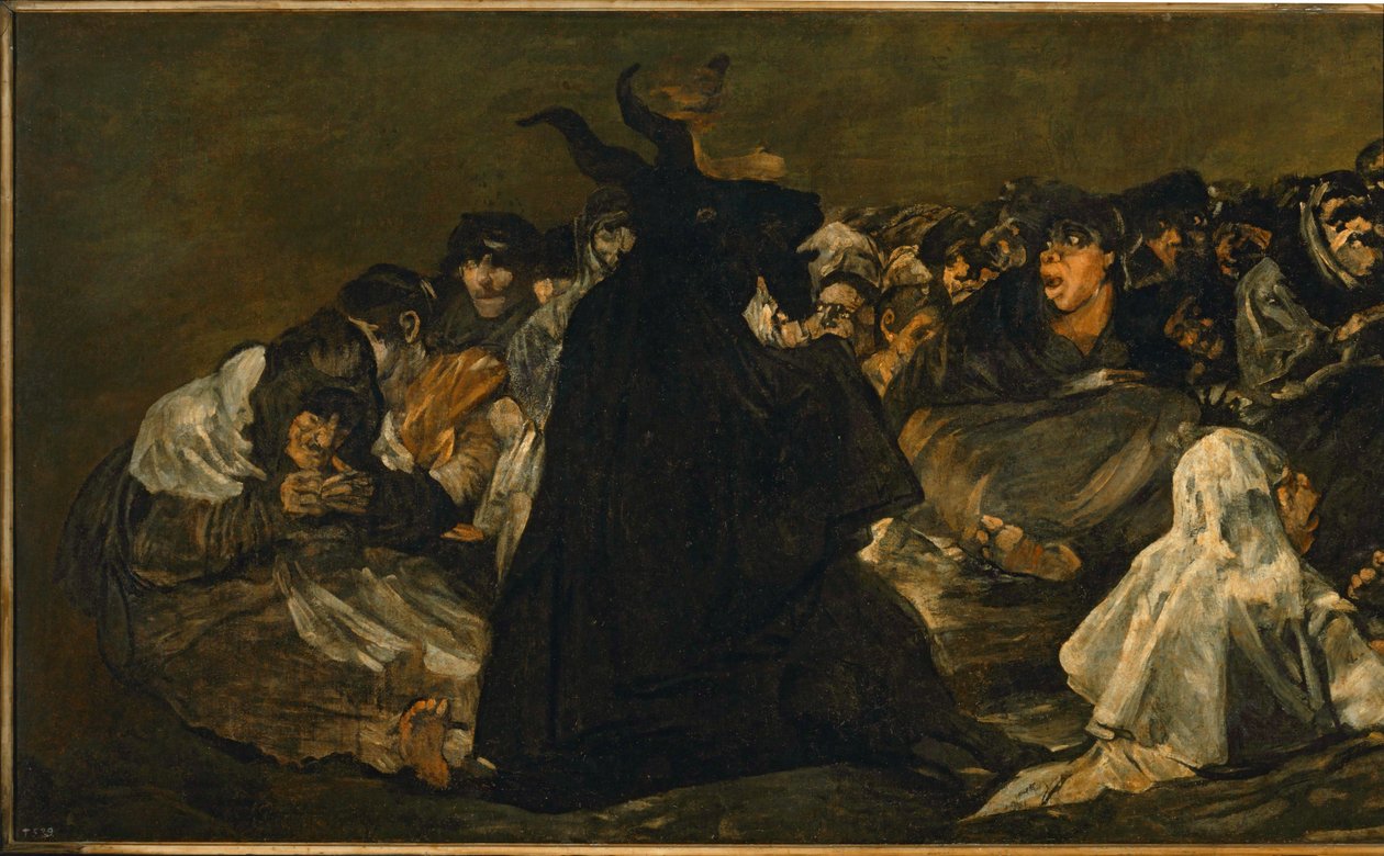 Čarodějnický sabat ... (malba na plátně) od Francisco Jose de Goya y Lucientes