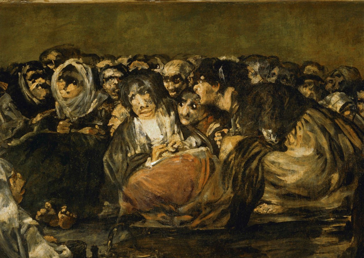 Čarodějnický sabat ... (malba na plátně) od Francisco Jose de Goya y Lucientes