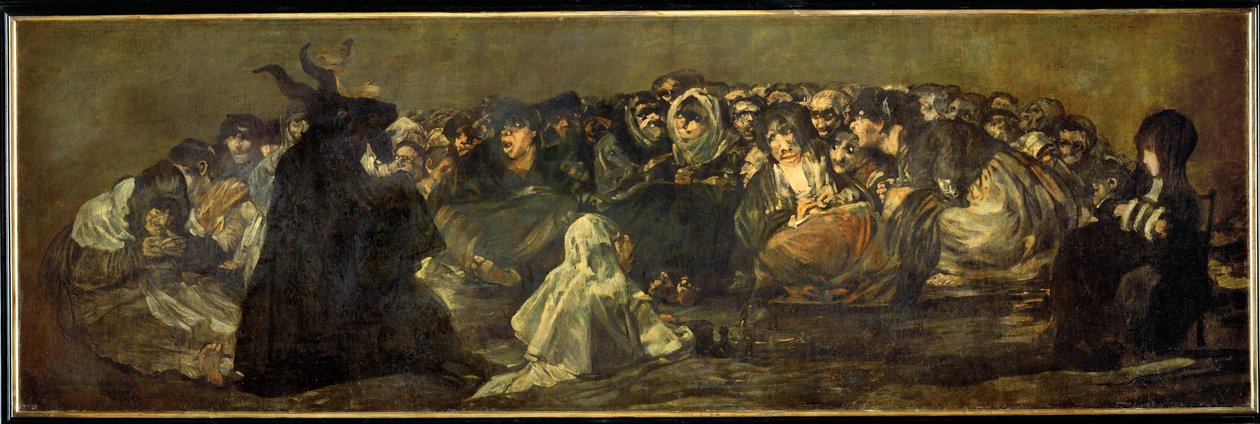 Čarodějnický sabat (malba na plátně) od Francisco Jose de Goya y Lucientes