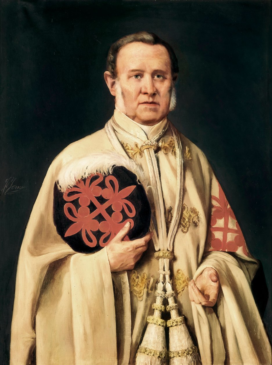 "Portrét markýze z Vilumy, španělského vojenského a politického šlechtice" kolem roku 1850 (olej na plátně) od Francisco Jover y Casanova