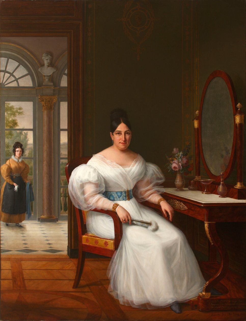 Carmen Moreno, markýza de las Marismas del Guadalquivir od Francisco Lacoma y Fontanet
