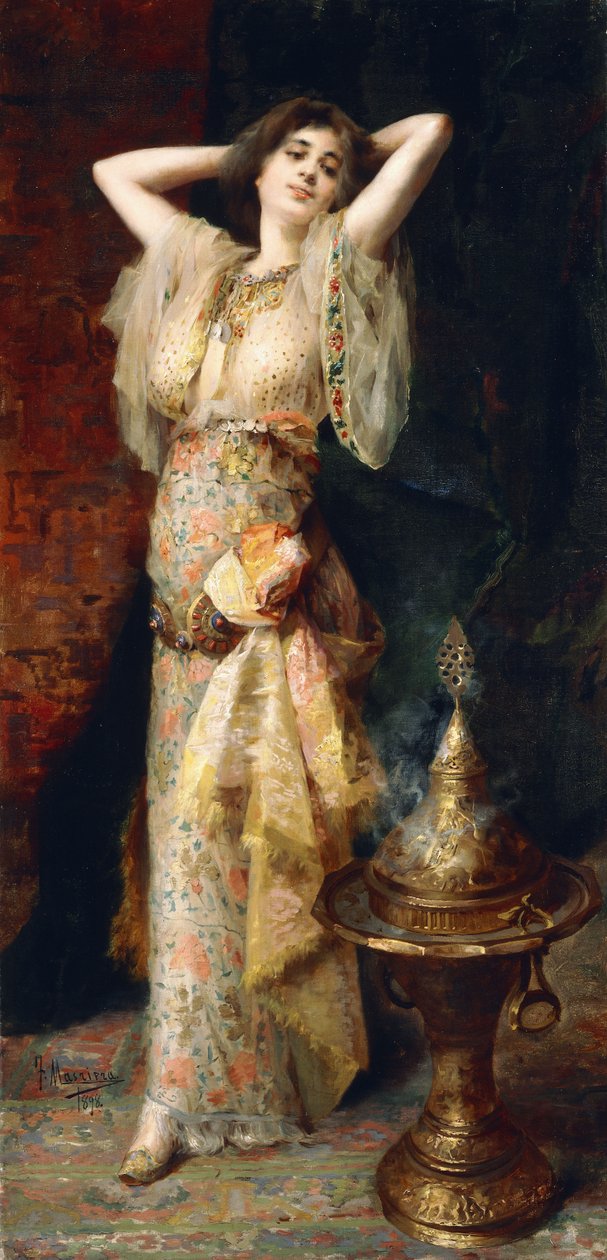 Odalisca, 1898 od Francisco Masriera y Manovens
