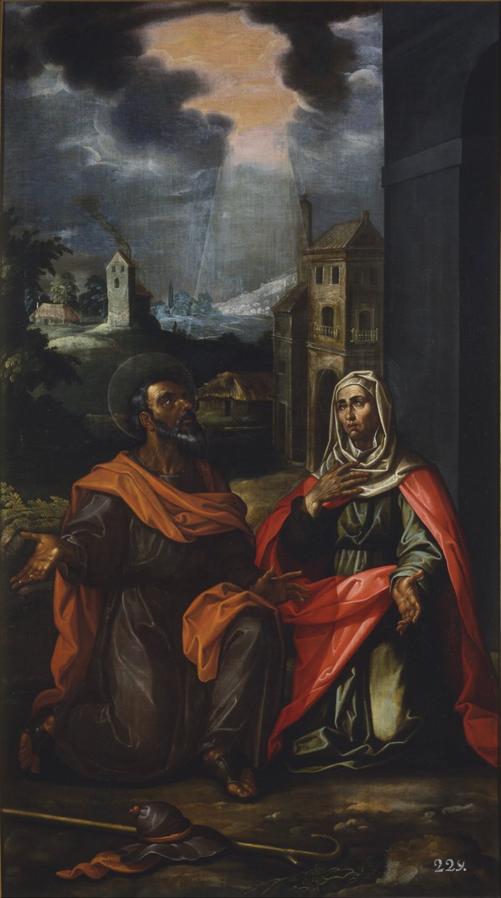 San Joaquín a Santa Ana od Francisco Pacheco