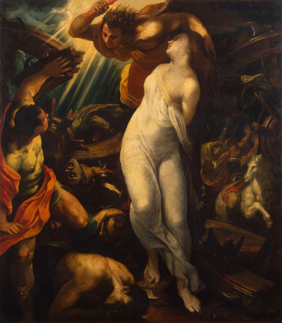 Umučení svaté Kateřiny, 1600 od Francisco Ribalta