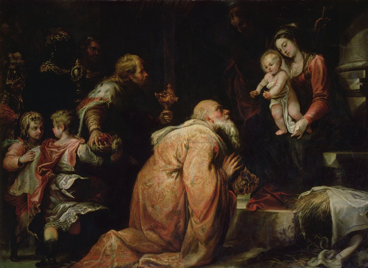 Klanění králů od Francisco Rizi