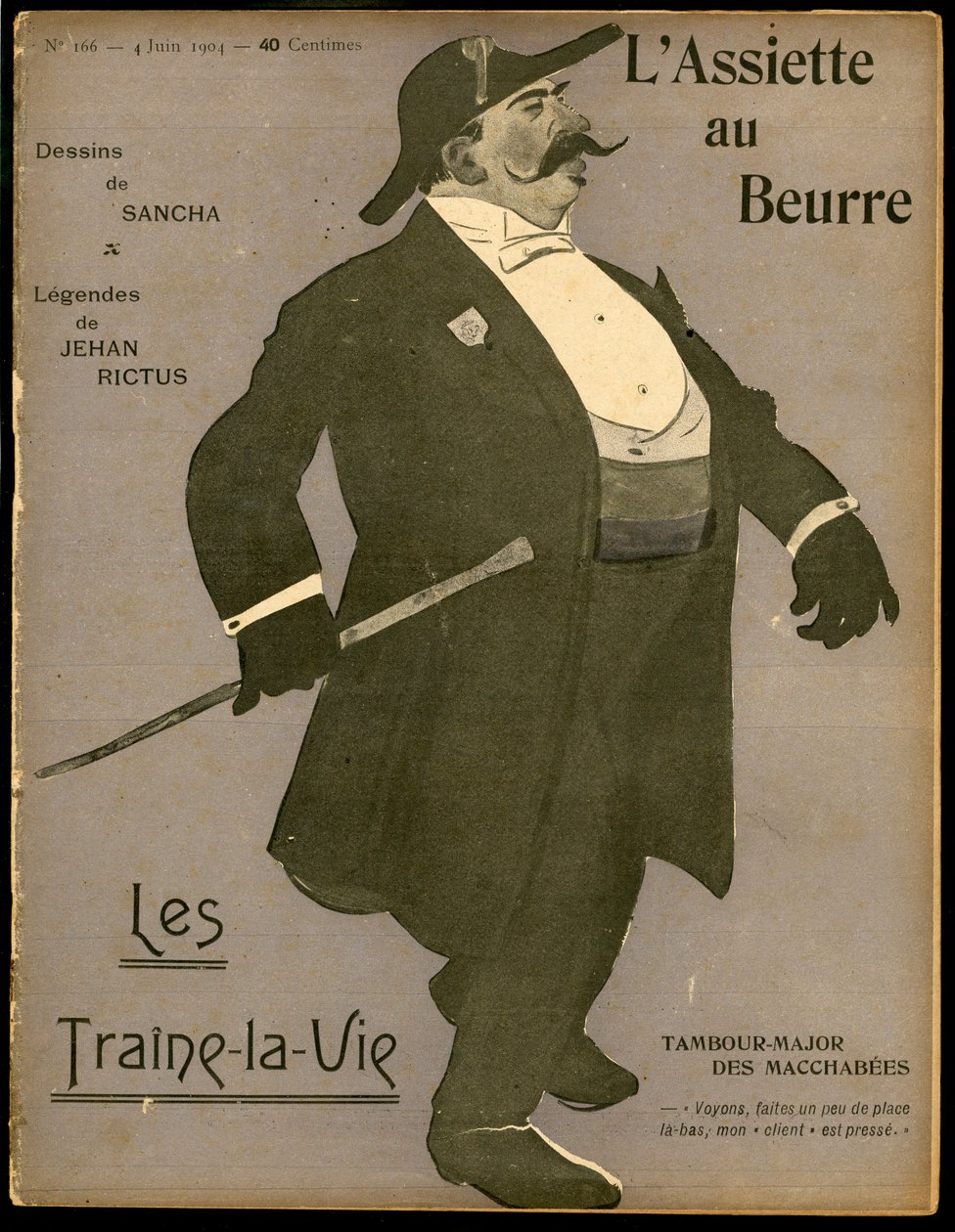 Obálka “”The Butter Tale””, číslo 166, Satirique en Colors od Francisco Sancha y Lengo