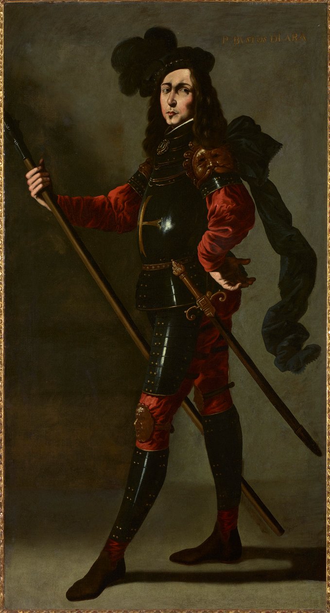 Infante P. Bustos de Lara, cca 1640-1645. od Francisco de Zurbaran