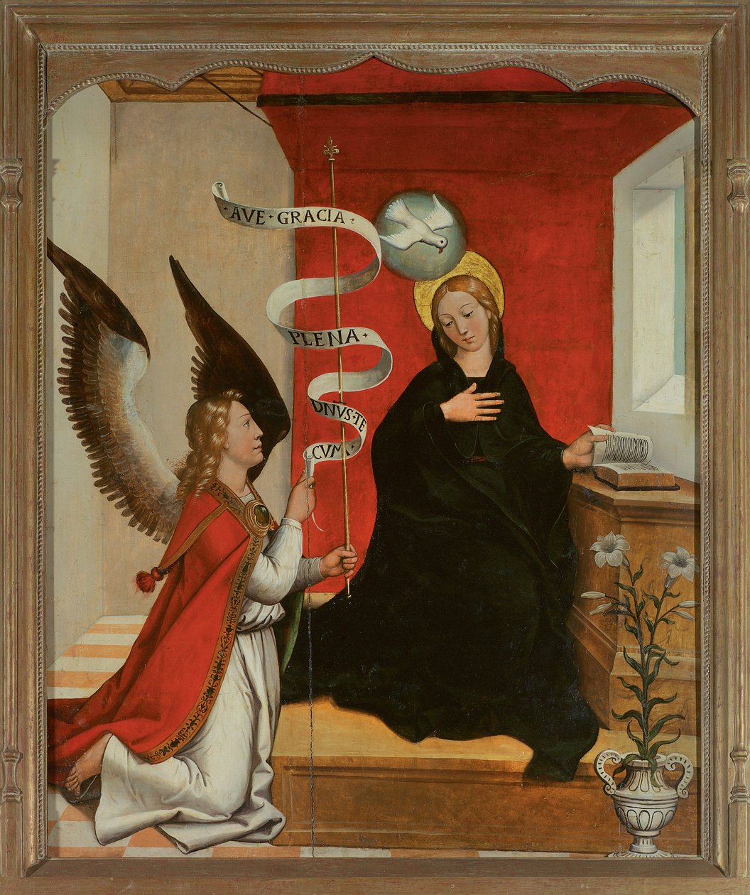 Zvěstování od Francisco de Comontes