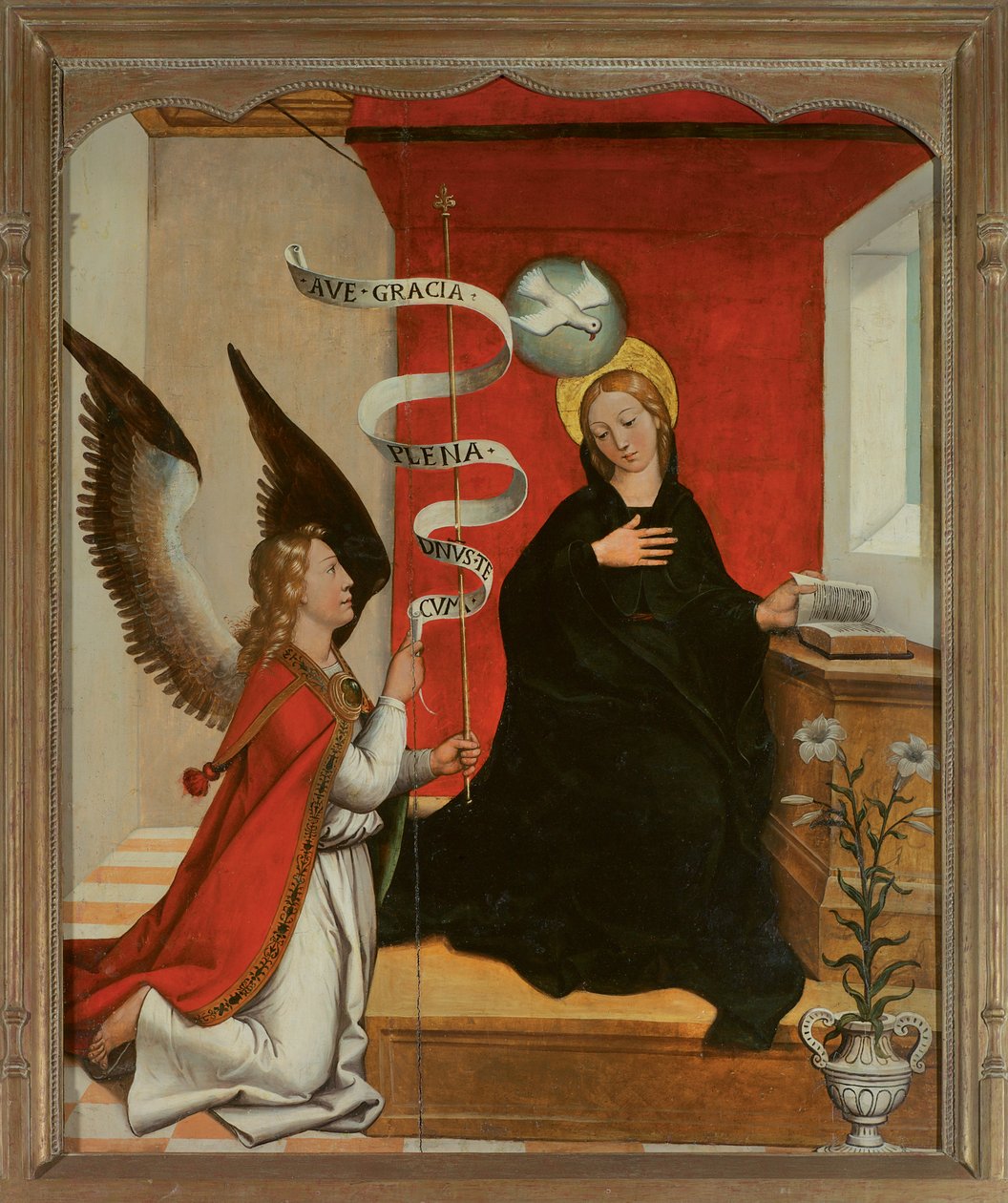 Zvěstování od Francisco de Comontes