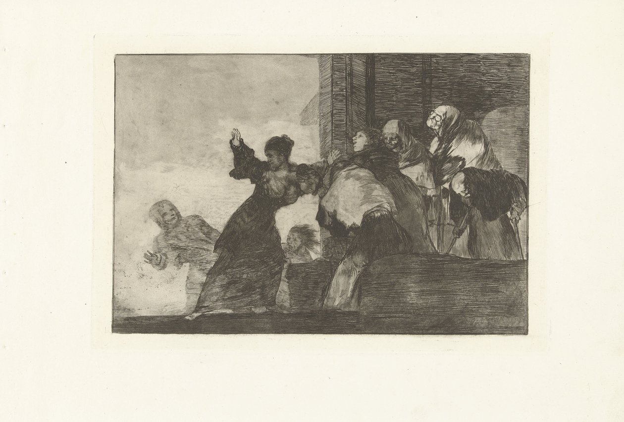 ubohá hloupost nesourodý pobre Los Disparates (The follies) (název série) Los Proverbios (The Proverbs) (název série) od Francisco de Goya