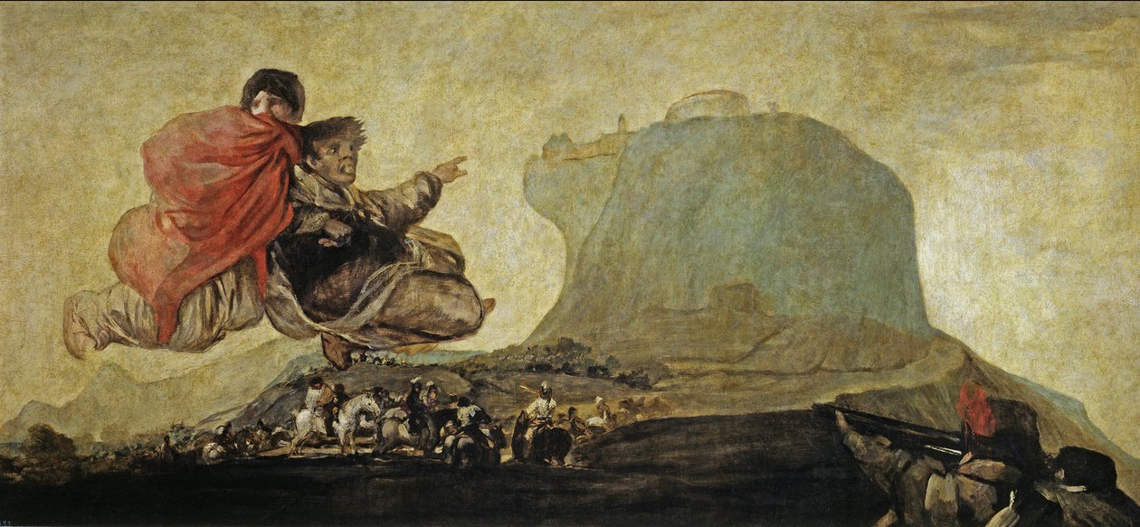 Asmodea nebo Fantastická vize od Francisco de Goya