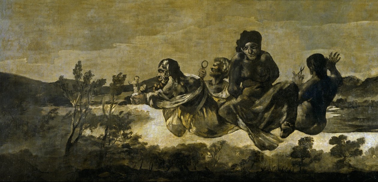 Atropos The Osudy od Francisco de Goya