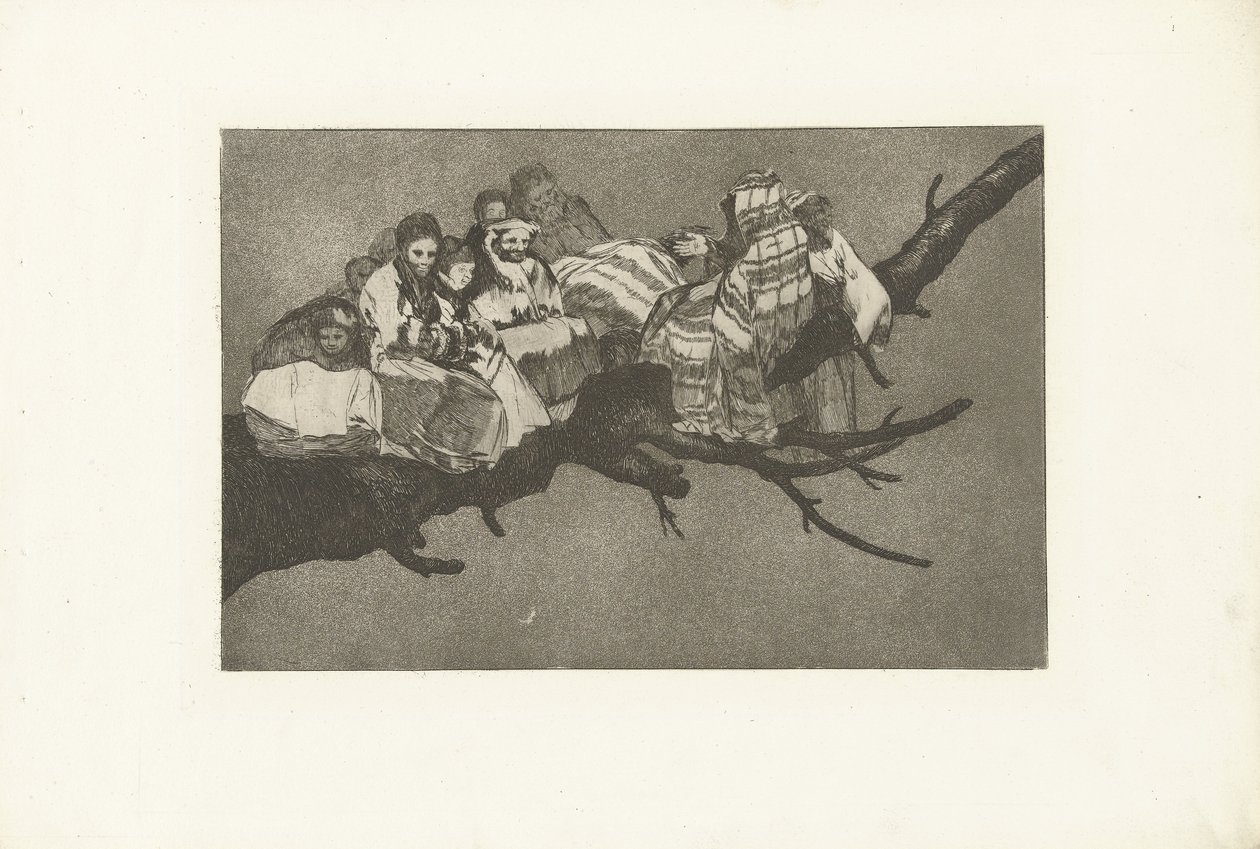 směšná pošetilost Nesourodý výsměch Los Disparates (The follies) (název série) Los Proverbios (The Proverbs) (název série) od Francisco de Goya