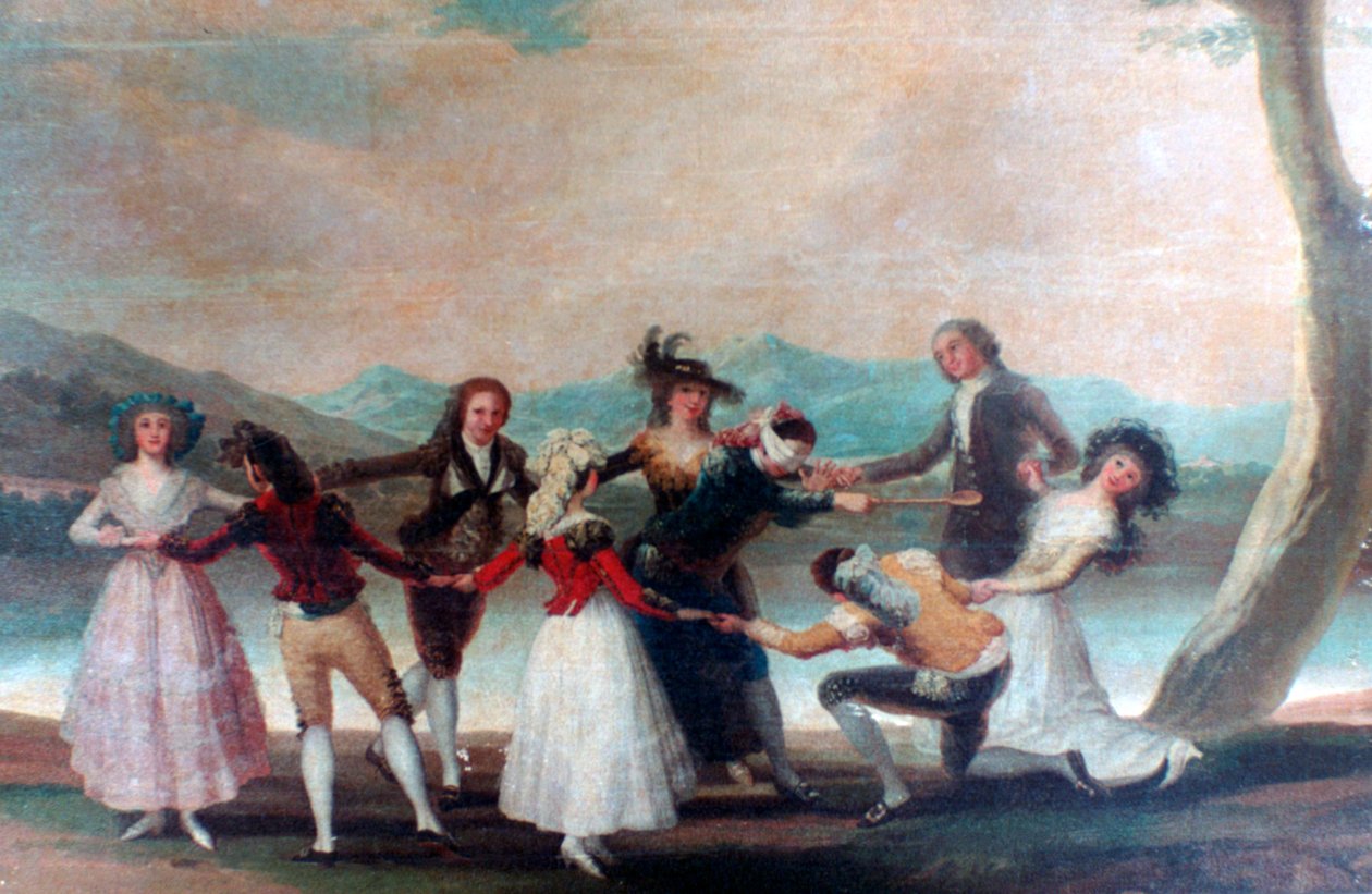 Blind Mans Buff, 1788-1789 od Francisco de Goya