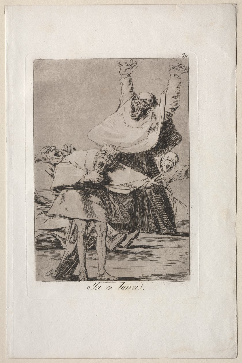 Caprichos: Je čas od Francisco de Goya