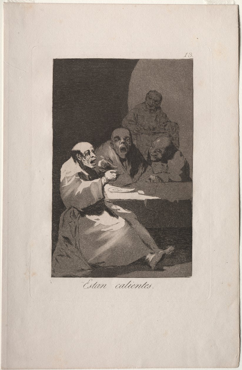 Caprichos: Jsou horké. od Francisco de Goya