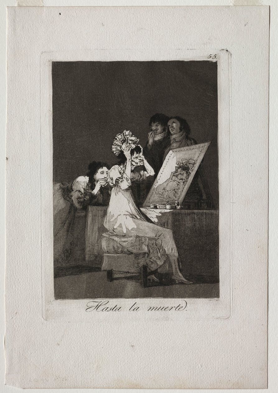 Caprichos: Až do smrti, 1799. od Francisco de Goya