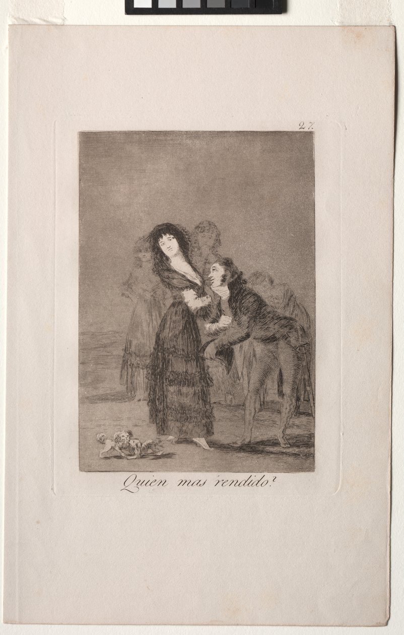 Caprichos: Který z nich je více překonán? od Francisco de Goya
